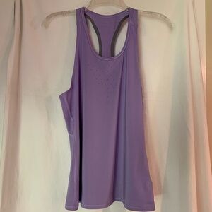 Athleta racer back 'Exhilaration Tank' top in lavender